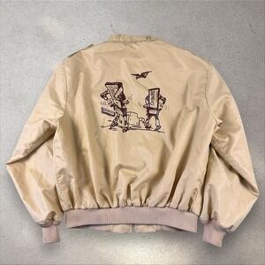 VTG King‎ Louie Nestle Chocolate City Jacket Large Staff Hershey Burlington WI